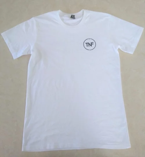 TNF White T-Shirt (Front)